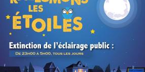 Eclairage public nocturne 