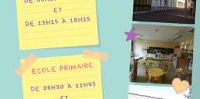 Nouveaux horaires école