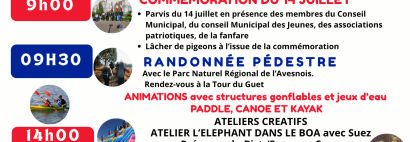 14 Juillet et Sambre en Fëte