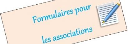 Formulaires pour les associations