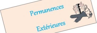 Permanences extérieures